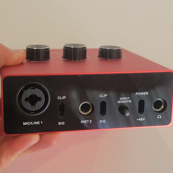 RSGRHAI AUDIO INTERFACE MODEL RA-AU11 Perfect shape - Picture 6 of 8
